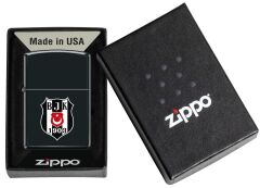 Zippo Beşiktaş Football Club Dizayn Lisanslı Çakmak - Black Matte