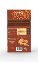 Conitta Waffle Crisps – Fındık Kremalı ve Sütlü Çikolatalı Çıtır Gofret 100 Gr.