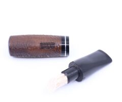 Pipsan Toscanello Backwoods Çizgi İşlemeli Ağızlık Kahverengi - Siyah Şeritli