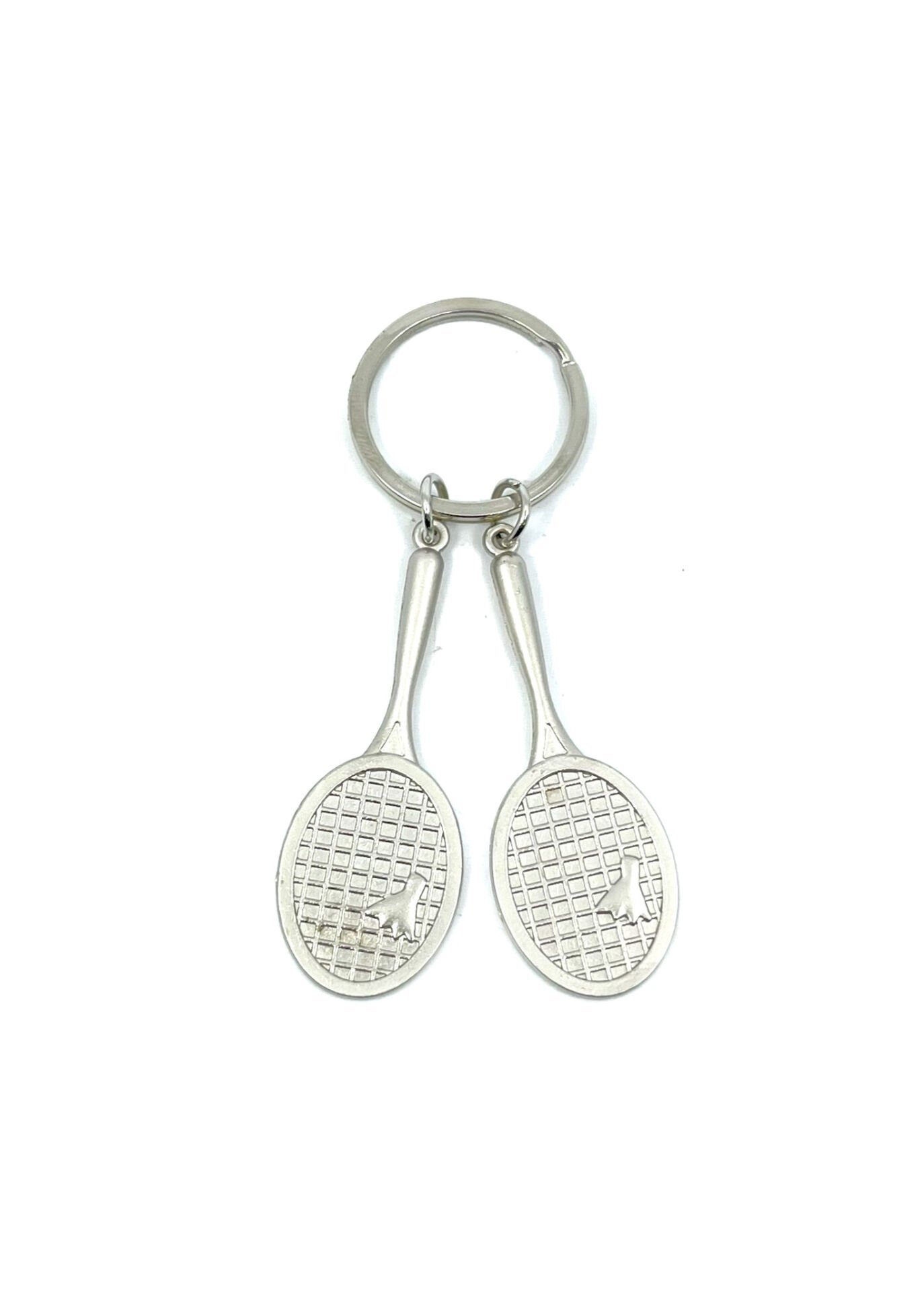 Tenis Raket Metal Anahtarlık Model 2