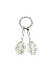 Tenis Raket Metal Anahtarlık Model 2