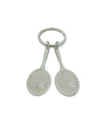 Tenis Raket Metal Anahtarlık Model 2