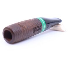 Pipsan Toscanello Backwoods Çizgi İşlemeli Ağızlık Kahverengi - Yeşil Şeritli