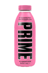 Prime Hydration Strawberry Watermelon 500 ml – Çilek & Karpuz Aromalı Sporcu İçeceği