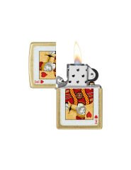 Zippo King Of Hearts - Kupa Papazı Dizayn Çakmak