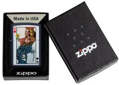 Zippo Queen Kupa - Maça Kızı Dizayn Çakmak