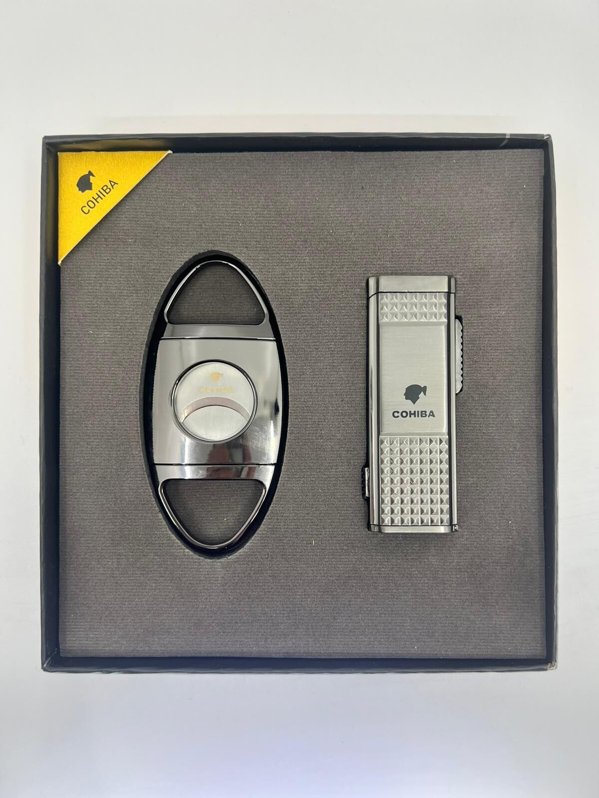 Cohiba Puro Çakmağı ve Kesici 2'li Set