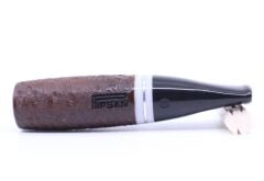 Pipsan Toscanello Backwoods İşlemeli Ağızlık Kahverengi - Beyaz Şeritli