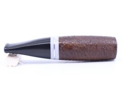 Pipsan Toscanello Backwoods İşlemeli Ağızlık Kahverengi - Beyaz Şeritli