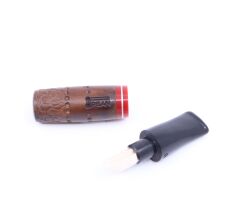 Pipsan Toscanello  Backwoods Nokta İşlemeli Ağızlık Kahverengi - Kırmızı Şeritli