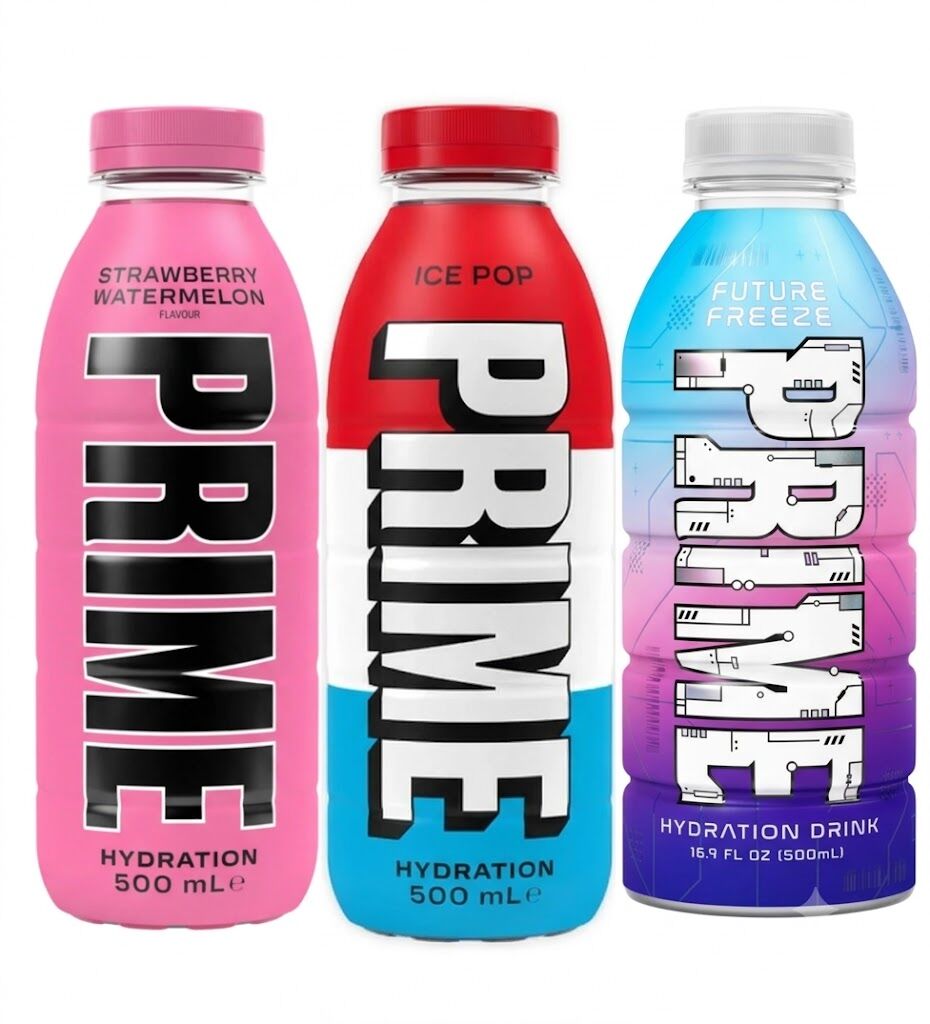 Prime Ice Pop - Future Freeze - Strawberry Watermelon (3'lü Lezzet Paketi)