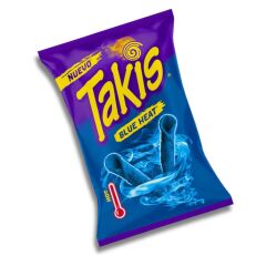 Takis Blue Heat 90 g Limon Aromalı Acı Biberli Çeşnili Mısır Çerezi
