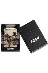 Zippo Wild West Scene Dizayn Çakmak