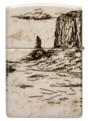 Zippo Wild West Scene Dizayn Çakmak