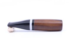 Pipsan Toscanello  Backwoods Ağızlık Kahverengi - Siyah/Beyaz Şeritli