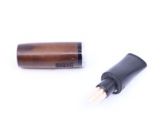 Pipsan Toscanello  Backwoods Ağızlık Kahverengi - Siyah/Beyaz Şeritli