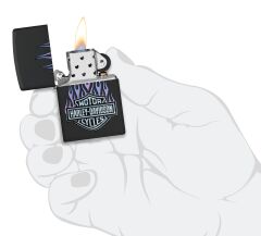 Zippo Harley Davidson Midnight Rider Dizayn Çakmak
