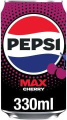 Pepsi Max Cherry No Sugar - Kiraz ve Kola Aromalı Şekersiz Gazlı İçecek