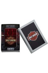Zippo Harley Davidson Crimson Ember Dizayn Çakmak