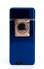 Çift Yanma Fonksiyonlu Metal Çakmak Şık Tasarım - Lacivert