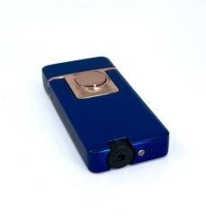 Çift Yanma Fonksiyonlu Metal Çakmak Şık Tasarım - Lacivert