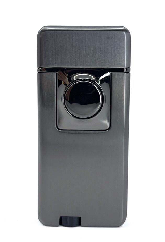 Çift Yanma Fonksiyonlu Metal Çakmak Şık Tasarım - Füme