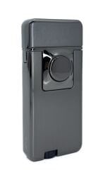 Çift Yanma Fonksiyonlu Metal Çakmak Şık Tasarım - Füme