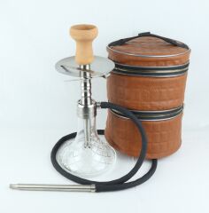 Zemheri Büyük Boy Kesme Şişeli Nargile Takımı