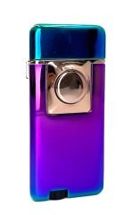 Çift Yanma Fonksiyonlu Metal Çakmak Şık Tasarım - Spektrum