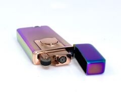 Çift Yanma Fonksiyonlu Metal Çakmak Şık Tasarım - Spektrum