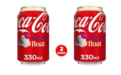 Coca Cola Cherry Float - Kiraz ve Vanilya Aromalı Gazlı İçecek 330 ml (2 ADET)