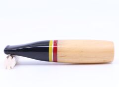 Pipsan Toscanello  Backwoods Ağızlık Naturel - Sarı/Kırmızı Şeritli