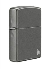 Zippo Flame Dizayn Çakmak - Gray Dusk