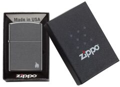 Zippo Flame Dizayn Çakmak - Gray Dusk