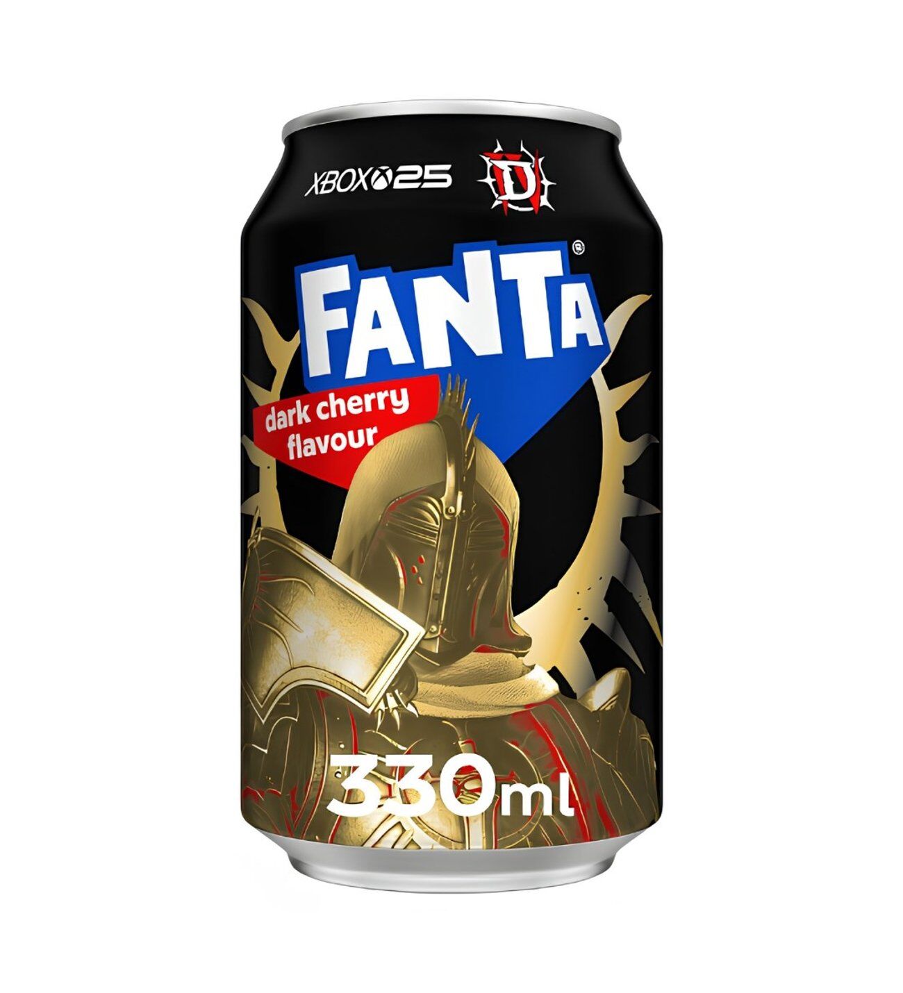 Fanta Dark Cherry Flavour - Elma ve Kiraz Aromalı Gazlı İçecek 330 ml