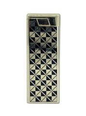 Metal Mum Alev Slim Çakmak Parlak Sarı Model -1