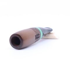 Pipsan Toscanello Backwoods İşlemeli Ağızlık Kahverengi - Yeşil Şeritli