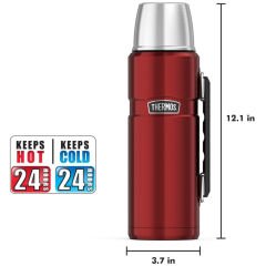 Thermos SK2010 Stainless King Large 1.2L - Cranberry