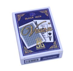 Swisscard İskambil Blackjack Poker Oyun Kartı - Mavi