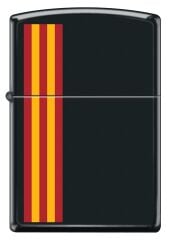 Zippo Sarı Kırmızı Çizgili Dizayn Çakmak