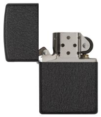 Zippo Reg Black Crackle Çakmak