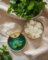 Cavendish & Harvey  Clear Mint Drops Nane Aromalı Şeker 200gr (2 ADET)