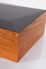 Humidor / Puro Saklama Kutusu Kahverengi - Siyah