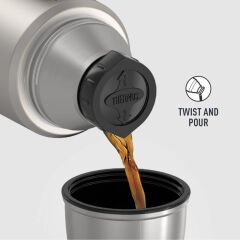 Thermos SK2010 Stainless King Large 1.2L - Matte Stainless Steel