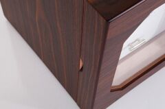 Humidor / Puro Saklama Kutusu Kestane - Beyaz