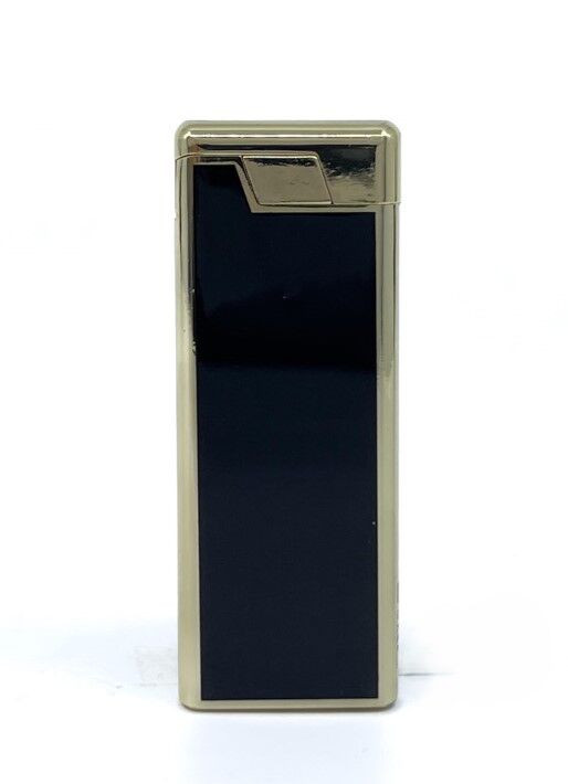 Metal Mum Alev Slim Çakmak Parlak Sarı Model -  4