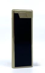 Metal Mum Alev Slim Çakmak Parlak Sarı Model -  4