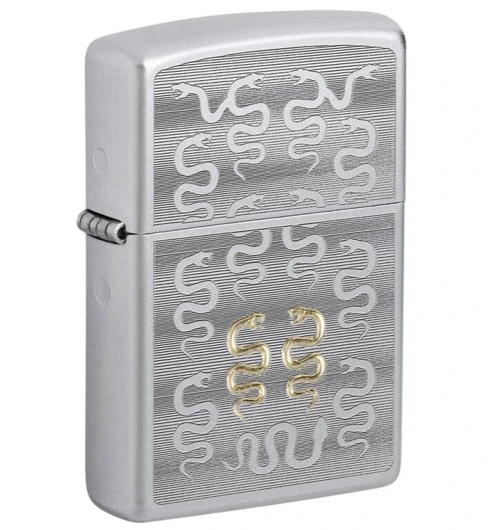 Zippo Snake Pattern Dizayn Çakmak