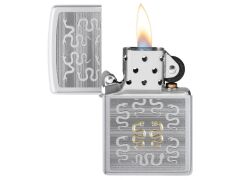 Zippo Snake Pattern Dizayn Çakmak
