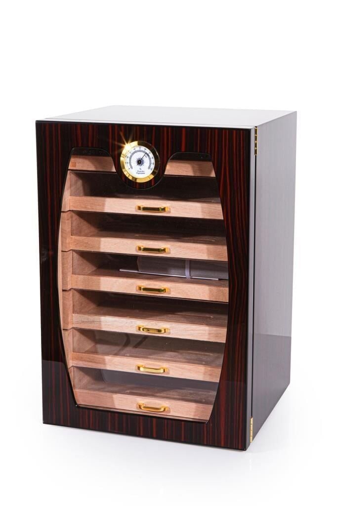 7 Çekmeceli İspanyol Sediri Humidor / Puro Saklama Kutusu